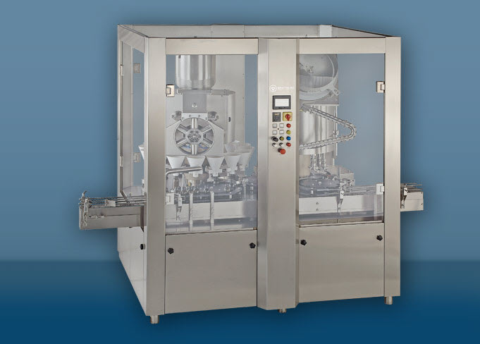 Head Dry Syrup Powder Filling & Capping  Machine